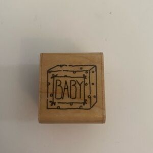 JRL Design Baby Rubber Stamp